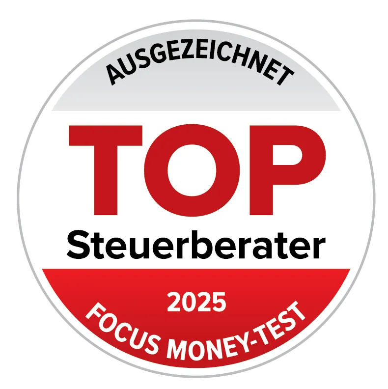 Focus Money Test Sigel: Ausgezeichnet TOP Steuerberater 2025